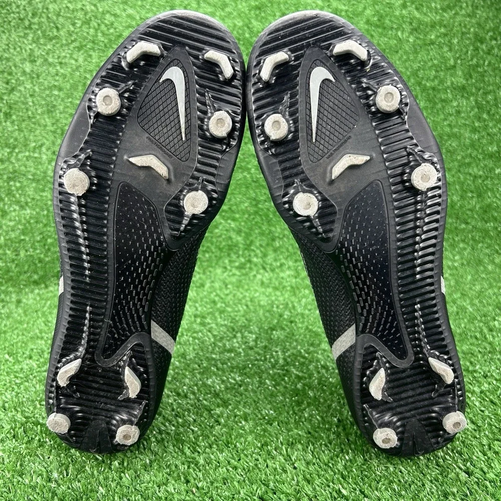 Nike Phantom GT2 Club Mg Soccer Cleats Black Iron Grey DA5640-004‎ Men's 9 Boots